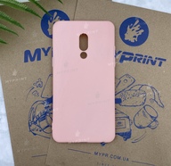 Silicone case for Meizu 15 Plus pink (5735) - фото 1 Silicone case for Meizu 15 Plus pink (5735) - фото 1 - Covers for UV printing