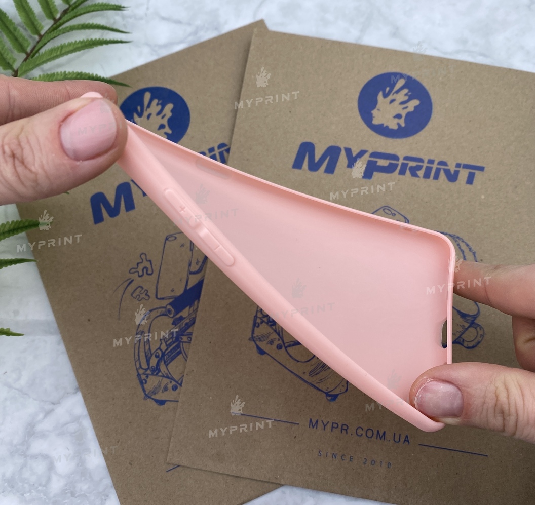 Silicone case for Meizu 15 Plus pink (5735) - фото 3 Silicone case for Meizu 15 Plus pink (5735) - фото 3 - Covers for UV printing