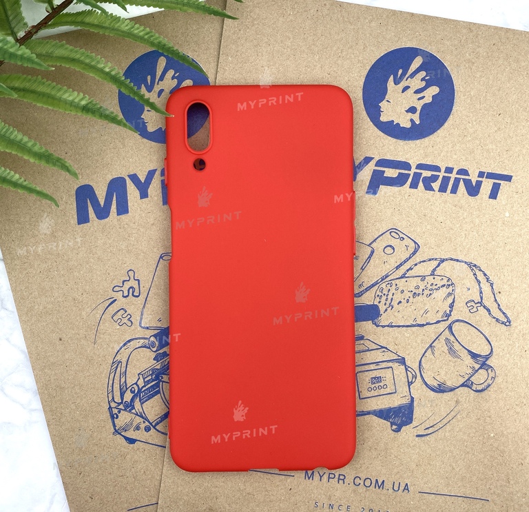 Чохол силіконовий для Meizu E3 червоний (5737) 