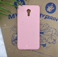 Silicone cover for Meizu M3 Note pink (5740) - фото 1 Silicone cover for Meizu M3 Note pink (5740) - фото 1 - Covers for UV printing