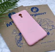 Silicone cover for Meizu M3 Note pink (5740) - фото 2 Silicone cover for Meizu M3 Note pink (5740) - фото 2 - Covers for UV printing