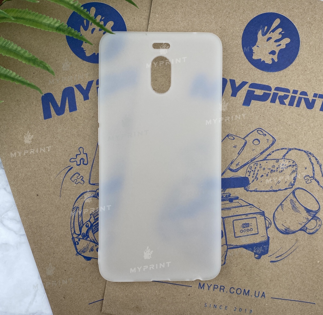 Чохол силіконовий для Meizu M6 Note білий (5741) - фото 1 - Чохли для УФ друку