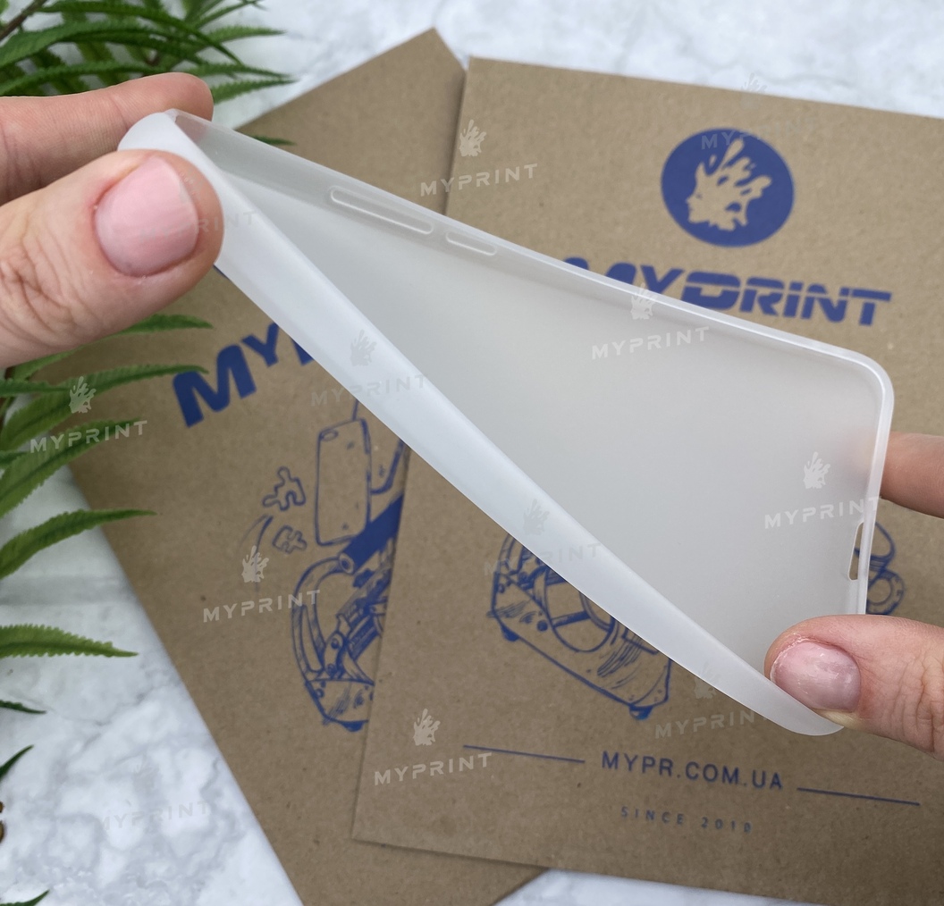 Чохол силіконовий для Meizu M6 Note білий (5741) - фото 3 - Чохли для УФ друку