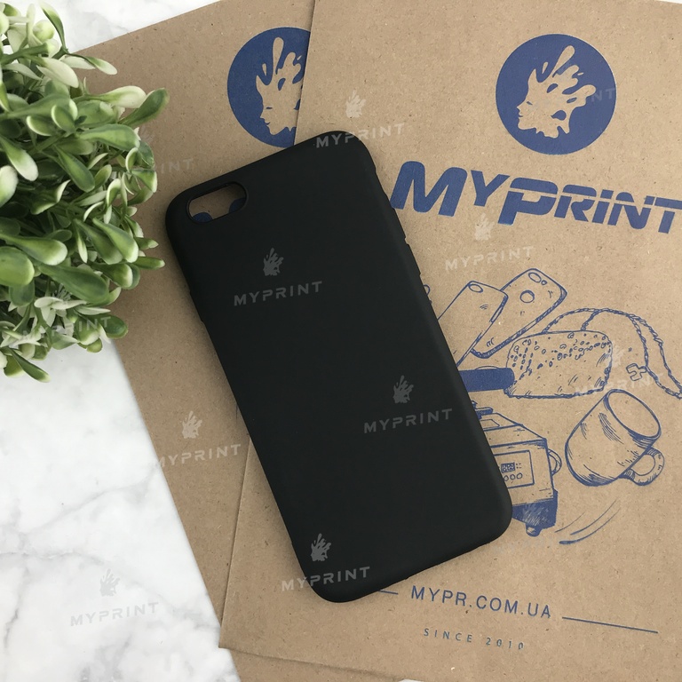 Чехол силиконовый для iPhone 6/6S черный (4478)  Чехол силиконовый для iPhone 6/6S черный (4478)