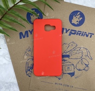 Чохол силіконовий для Samsung A310 червоний (5746) - фото 1 - Чохли для УФ друку