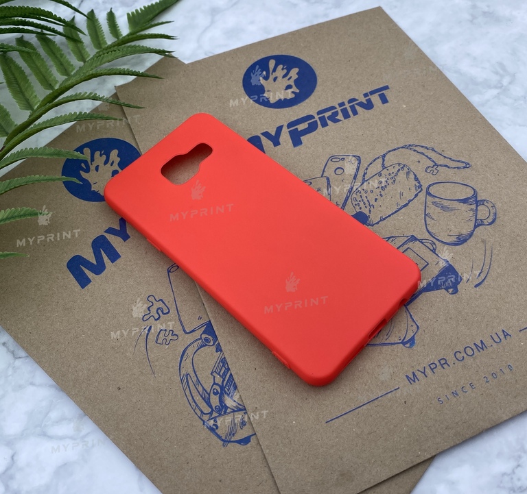 Чохол силіконовий для Samsung A310 червоний (5746) 