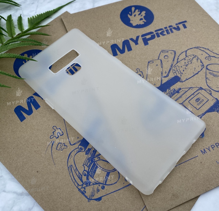 Чохол силіконовий для Samsung Note 9 білий (5759) 