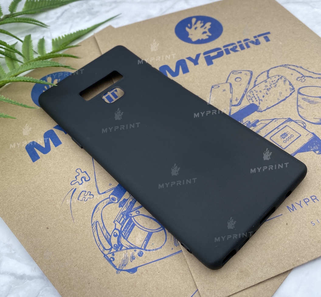 Чохол силіконовий для Samsung Note 9 чорний (5762) - фото 2 - Чохли для УФ друку