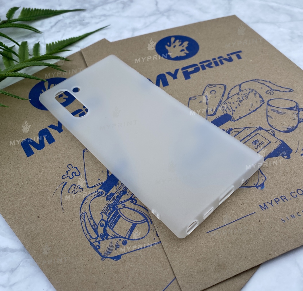 Чохол силіконовий для Samsung Note 10 білий (5751) - фото 2 Чохол силіконовий для Samsung Note 10 білий (5751) - фото 2 - Чохли для УФ друку