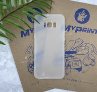 Чохол силіконовий для Samsung S8 PLUS білий (5763) - фото 1 - Чохли для УФ друку