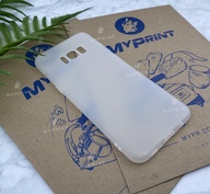 Чохол силіконовий для Samsung S8 PLUS білий (5763) - фото 2 - Чохли для УФ друку