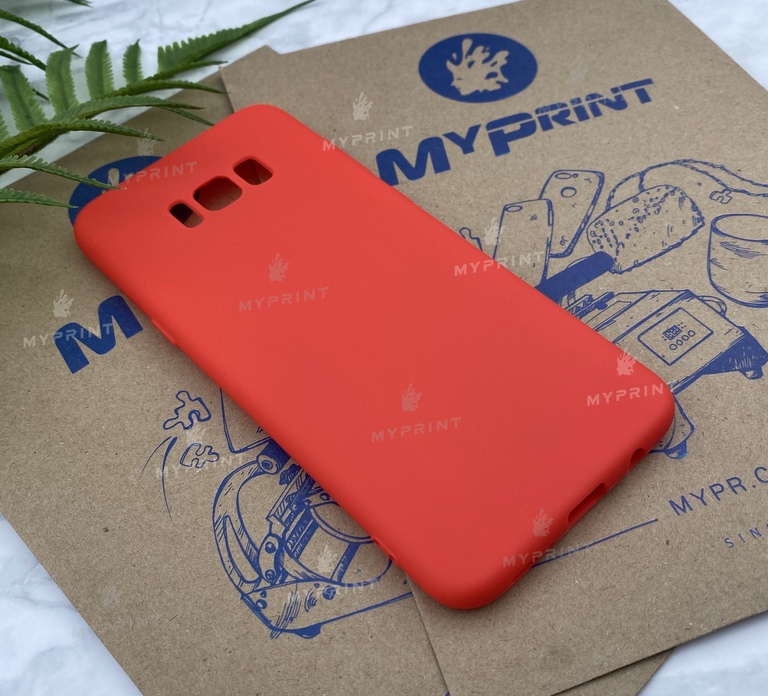 Чохол силіконовий для Samsung S8 PLUS червоний (5764) 