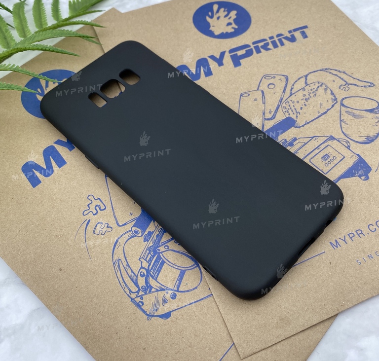 Чохол силіконовий для Samsung S8 PLUS чорний (5766) 