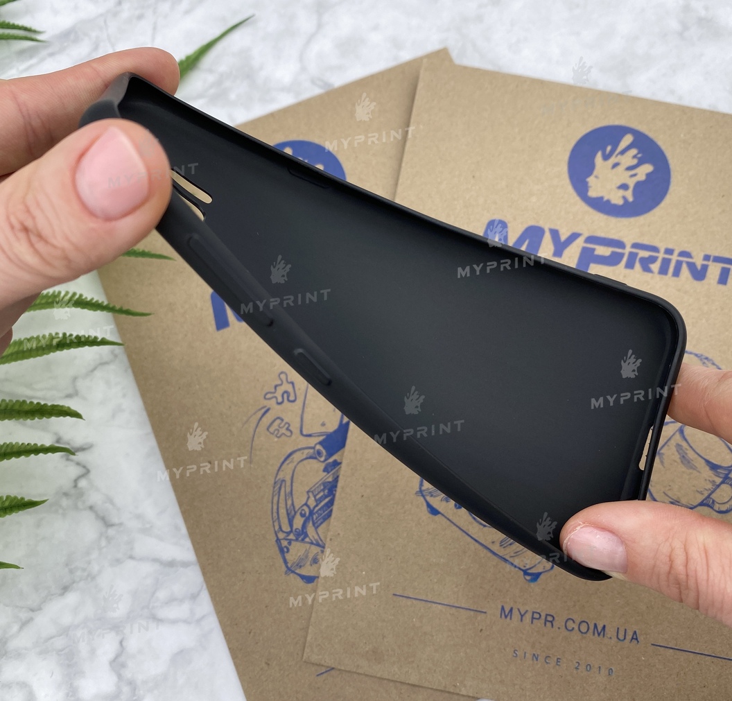 Чохол силіконовий для Samsung S8 PLUS чорний (5766) - фото 3 - Чохли для УФ друку