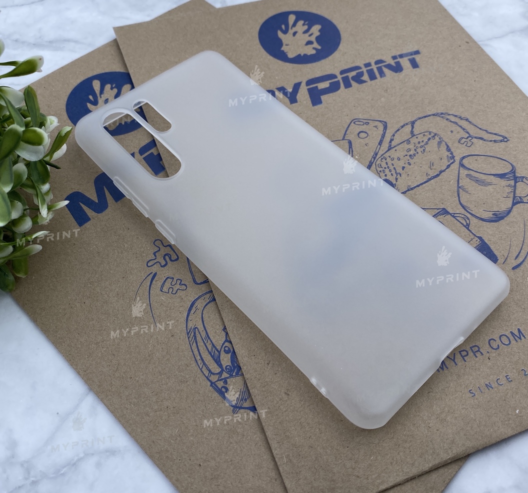 Silicone case for Huawei P30 Pro white (5470) - фото 2 Silicone case for Huawei P30 Pro white (5470) - фото 2 - Covers for UV printing