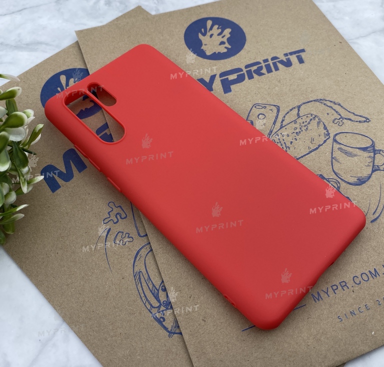 Чохол силіконовий для Huawei P30 Pro червоний (5472) 