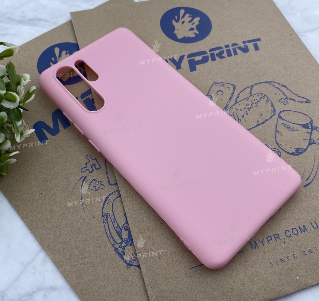 Чохол силіконовий для Huawei P30 Pro рожевий (5473) - фото 2 - Чохли для УФ друку