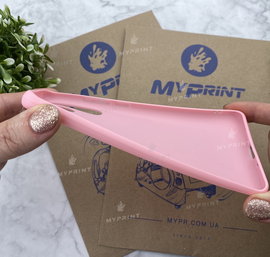 Чохол силіконовий для Huawei P30 Pro рожевий (5473) - фото 3 - Чохли для УФ друку