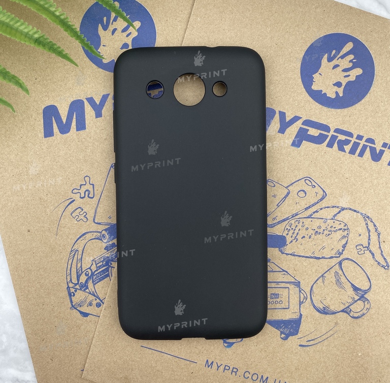 Чохол силіконовий для Huawei Y3 (2017) чорний (5703) 