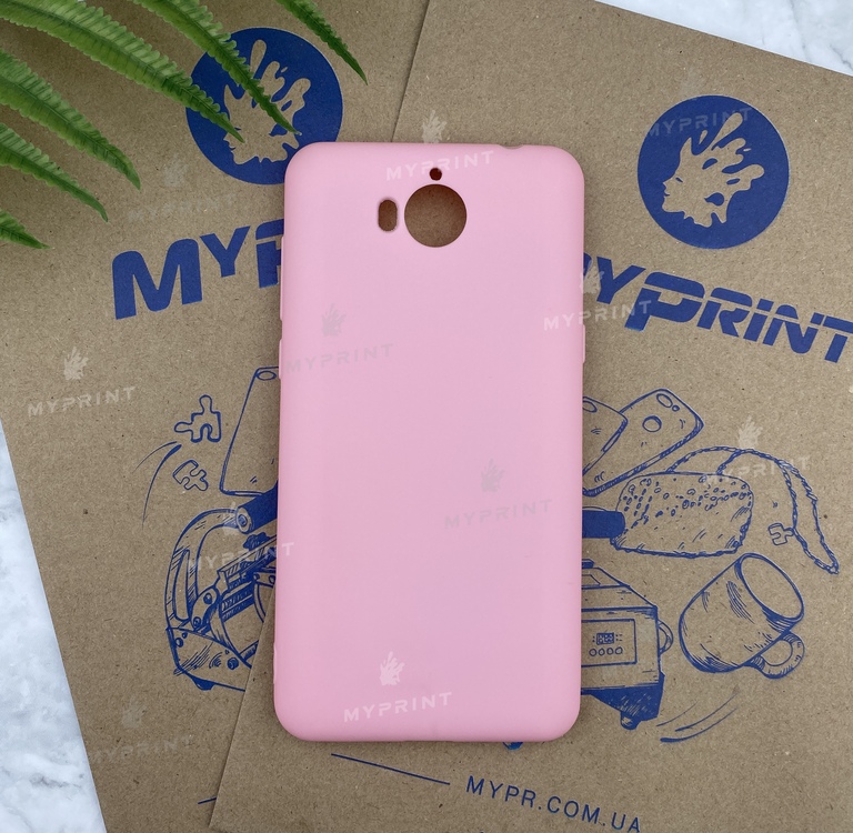 Чохол силіконовий для Huawei Y5 (2017) рожевий (5705)  Чохол силіконовий для Huawei Y5 (2017) рожевий (5705)