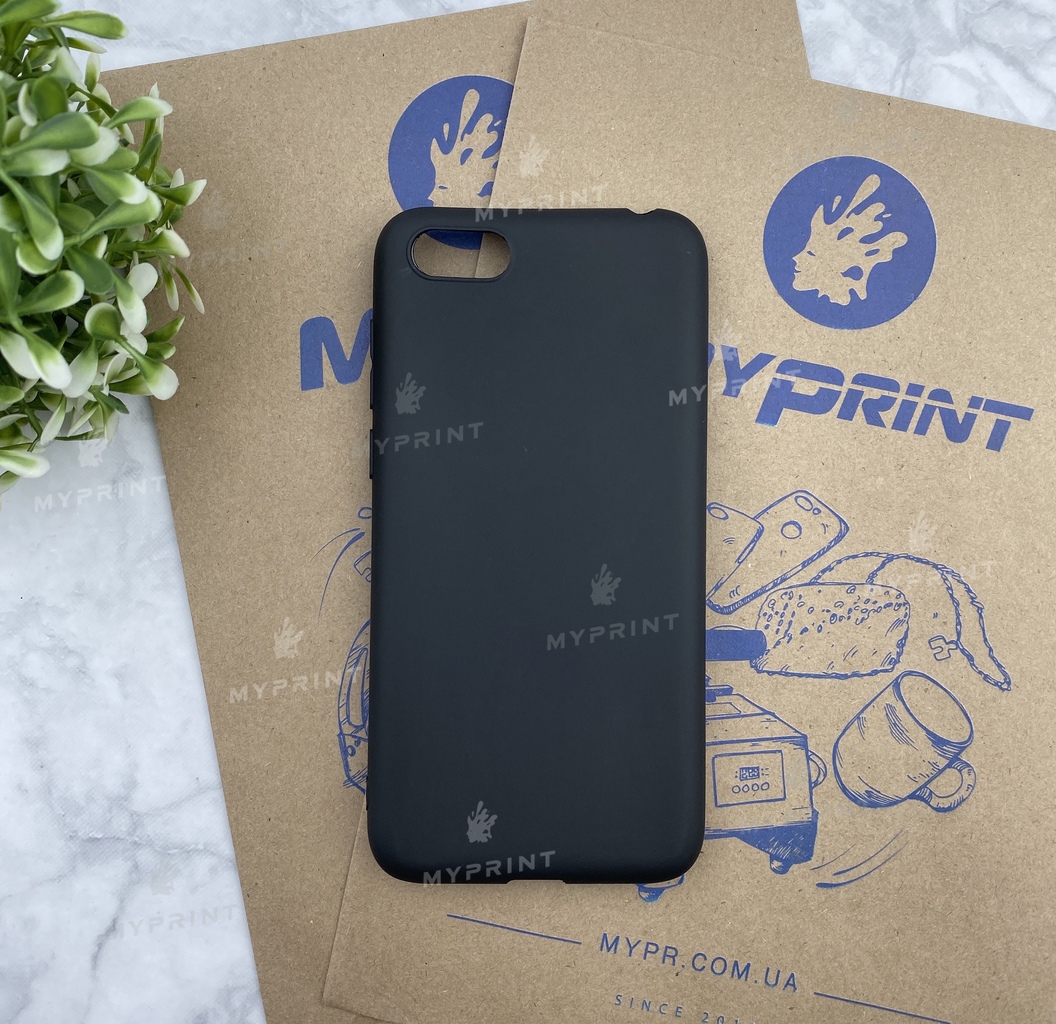 Чохол силіконовий для Huawei Y5 (2018) чорний (4639) - фото 1 Чохол силіконовий для Huawei Y5 (2018) чорний (4639) - фото 1 - Чохли для УФ друку
