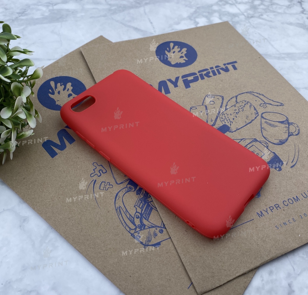 Чохол силіконовий для Huawei Y5 (2018) червоний (4641) - фото 2 Чохол силіконовий для Huawei Y5 (2018) червоний (4641) - фото 2 - Чохли для УФ друку
