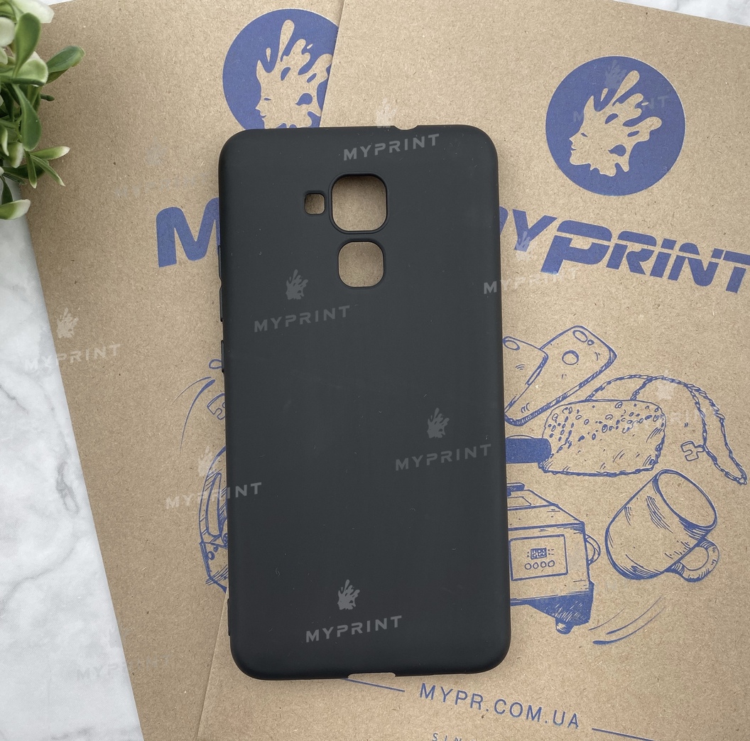 Чохол силіконовий для Huawei GT3 чорний (4513) - фото 1 - Чохли для УФ друку