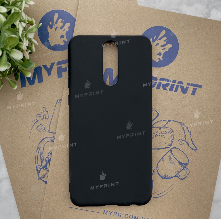 Чохол силіконовий для Huawei Mate 10 Lite чорний (4517) 
