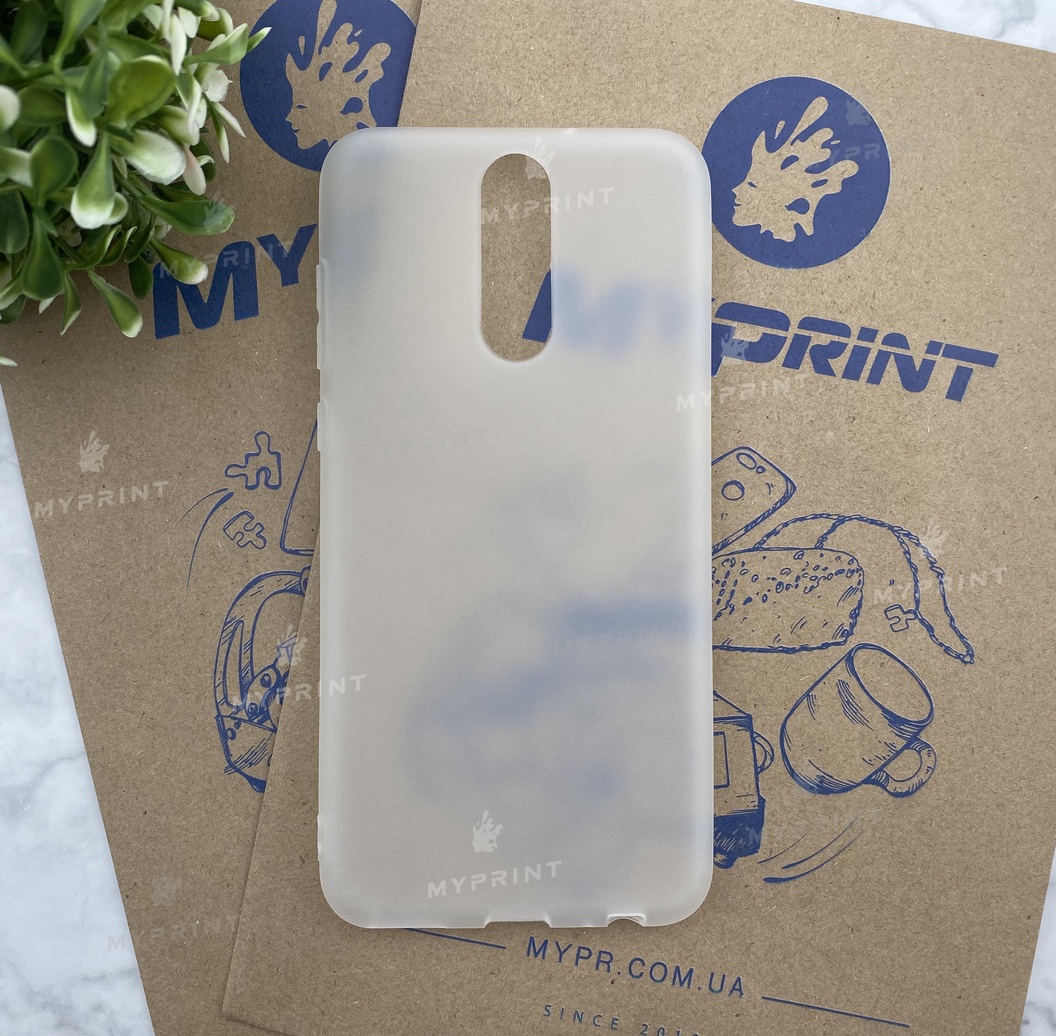 Чохол силіконовий для Huawei Mate 10 Lite білий (4516) - фото 1 - Чохли для УФ друку