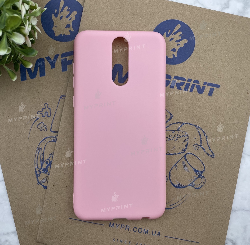 Чохол силіконовий для Huawei Mate 10 Lite рожевий (4518) - фото 1 - Чохли для УФ друку