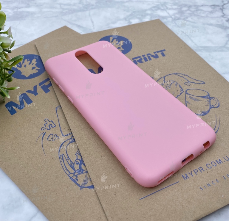 Чехол силиконовый для Huawei Mate 10 Lite розовый (4518) 