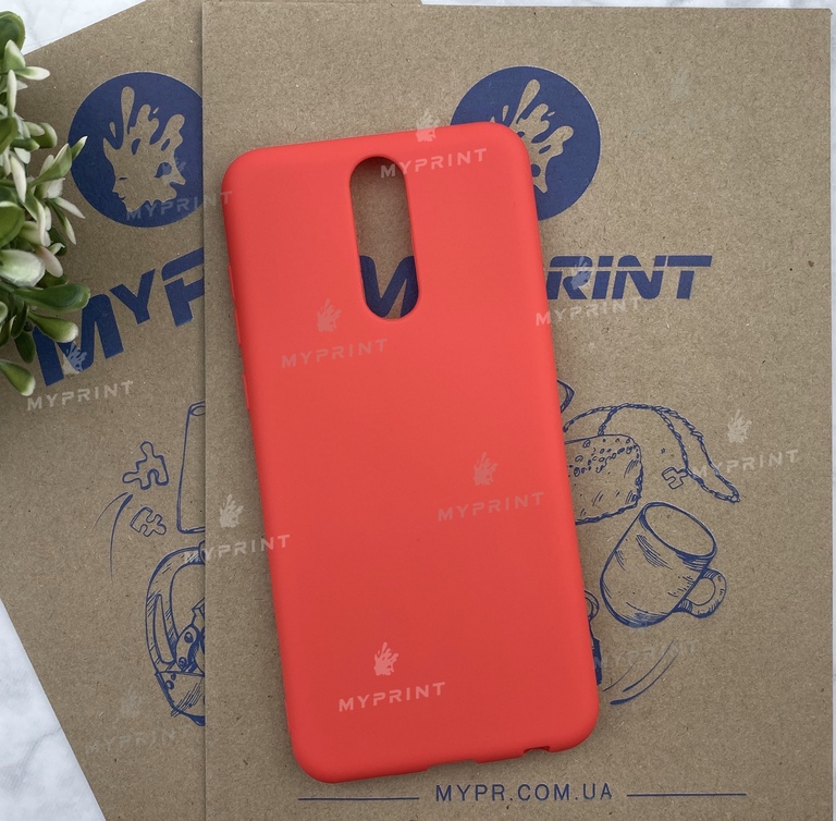 Чохол силіконовий для Huawei Mate 10 Lite червоний (4519) 