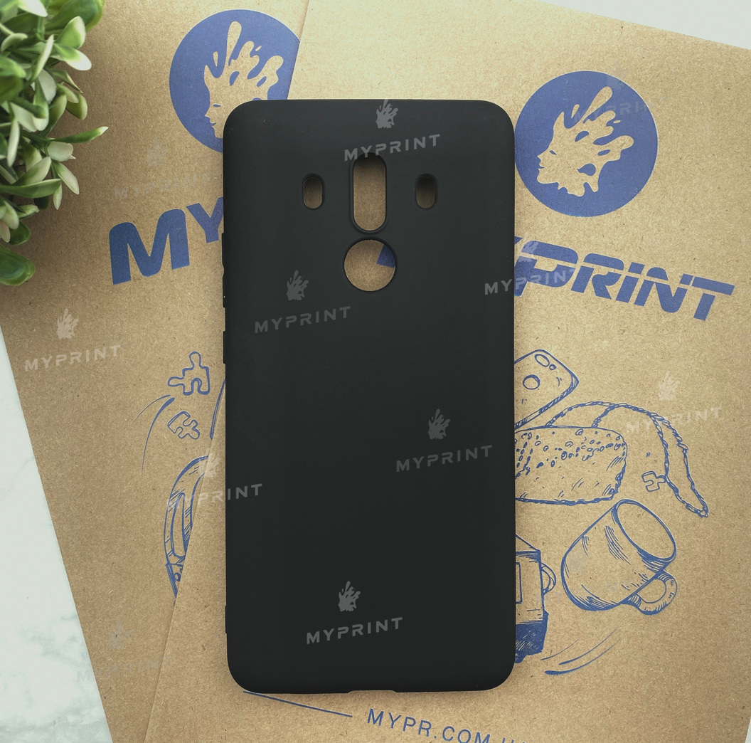 Чехол силиконовый для Huawei Mate 10 Pro  черный (4523) - фото 1 Чехол силиконовый для Huawei Mate 10 Pro  черный (4523) - фото 1 - Чехлы для УФ печати