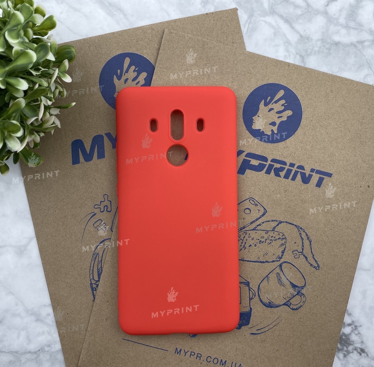 Чохол силіконовий для Huawei Mate 10 Pro червоний (4525) 