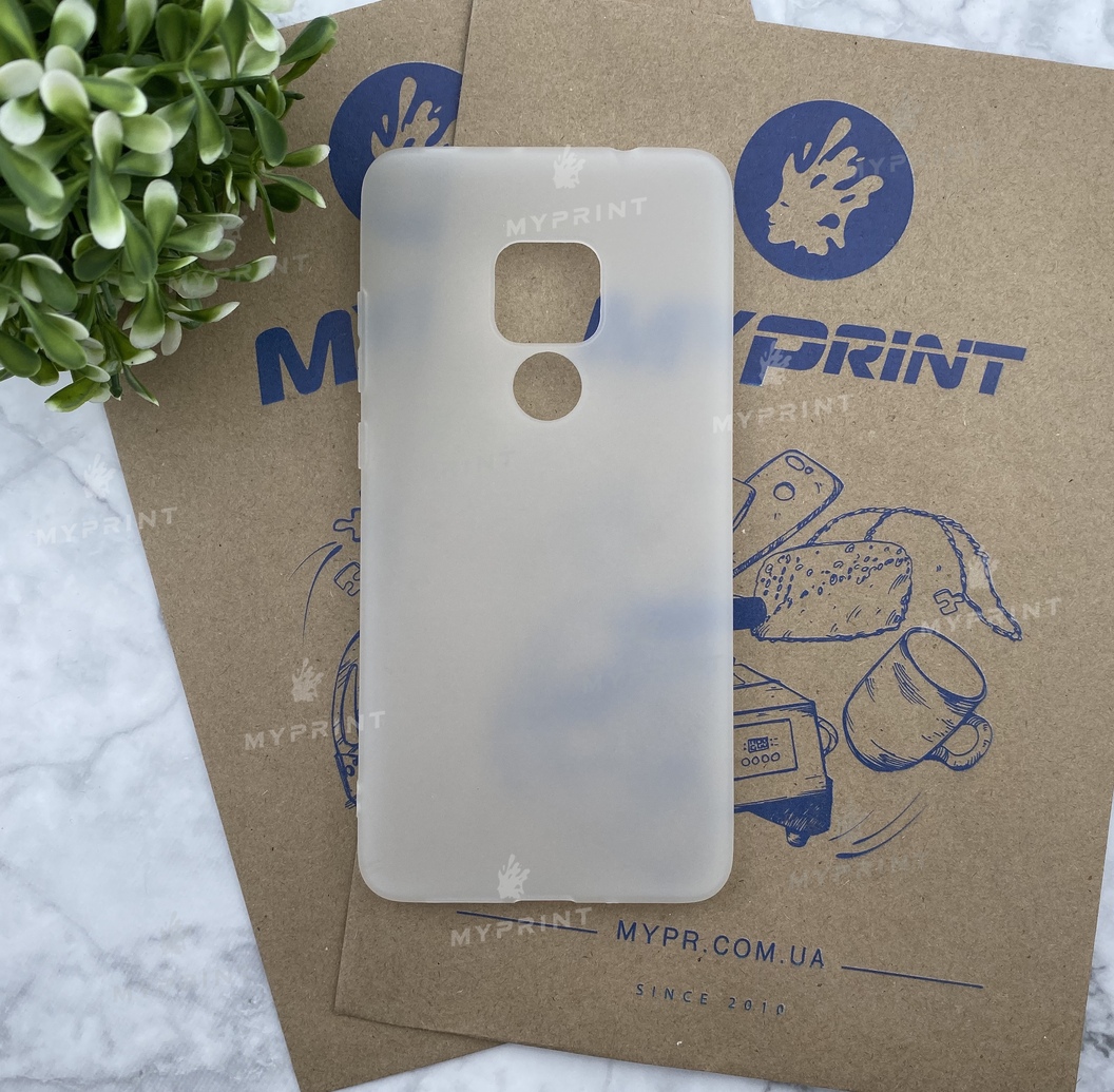 Чохол силіконовий для Huawei Mate 20 білий (4540) - фото 1 Чохол силіконовий для Huawei Mate 20 білий (4540) - фото 1 - Чохли для УФ друку