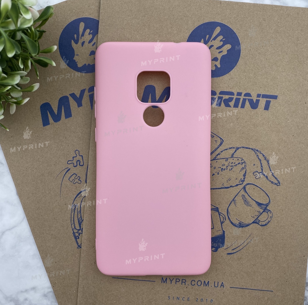 Чохол силіконовий для Huawei Mate 20 рожевий (4542) - фото 1 - Чохли для УФ друку