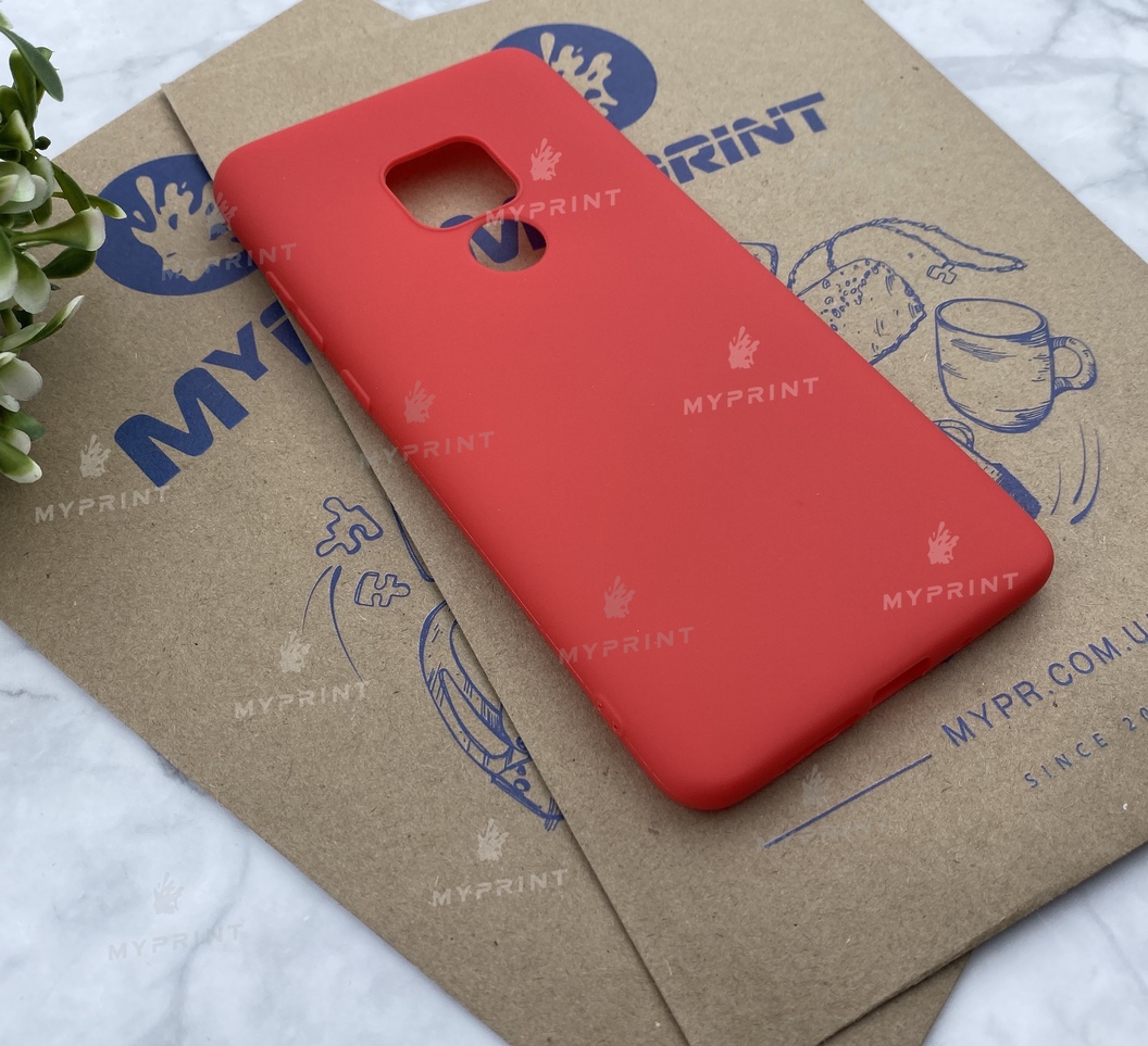 Чохол силіконовий для Huawei Mate 20 червоний (4543) - фото 2 - Чохли для УФ друку