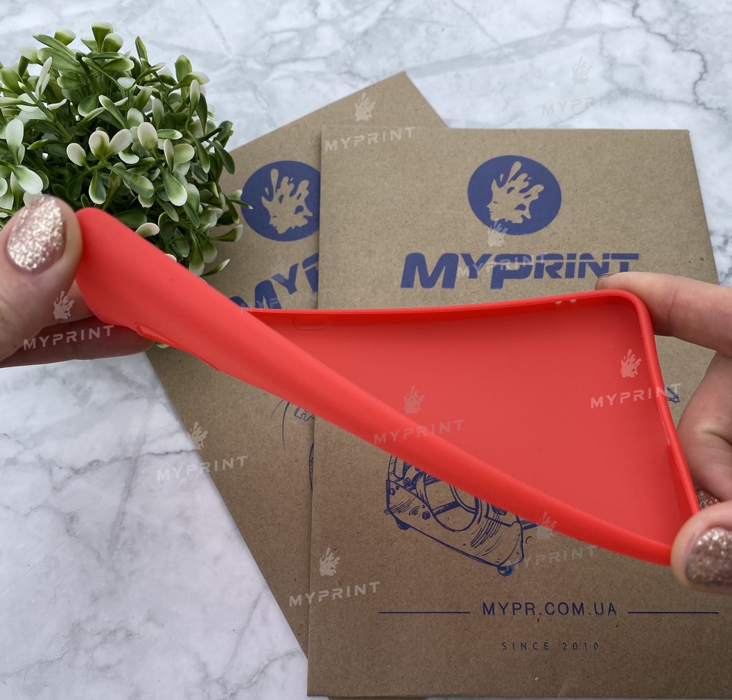 Чохол силіконовий для Huawei Mate 20 червоний (4543) - фото 3 - Чохли для УФ друку