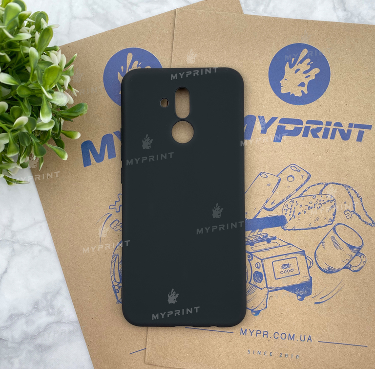 Чохол силіконовий для Huawei Mate 20 Lite чорний (4529) 
