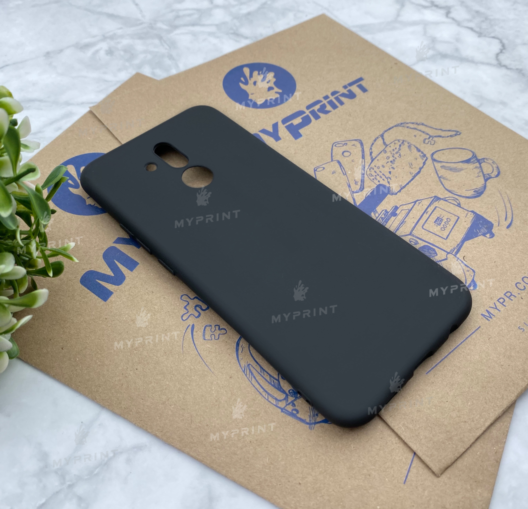 Чохол силіконовий для Huawei Mate 20 Lite чорний (4529) - фото 2 Чохол силіконовий для Huawei Mate 20 Lite чорний (4529) - фото 2 - Чохли для УФ друку