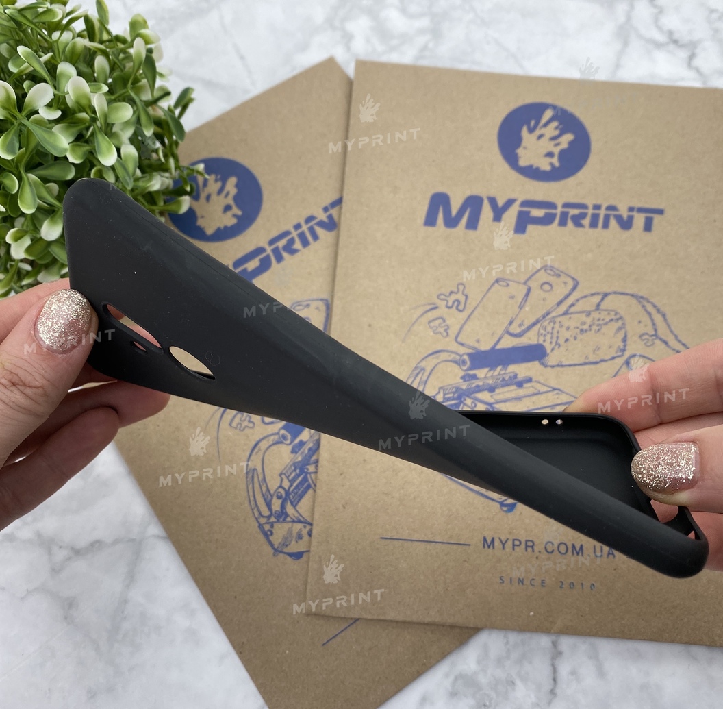 Чохол силіконовий для Huawei Mate 20 Lite чорний (4529) - фото 3 Чохол силіконовий для Huawei Mate 20 Lite чорний (4529) - фото 3 - Чохли для УФ друку