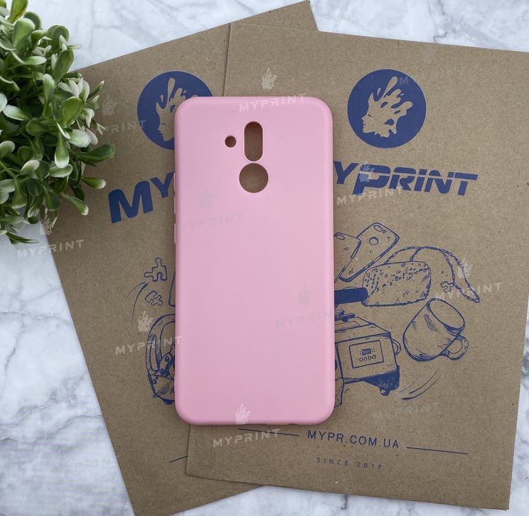 Чохол силіконовий для Huawei Mate 20 Lite рожевий (4530)  Чохол силіконовий для Huawei Mate 20 Lite рожевий (4530)