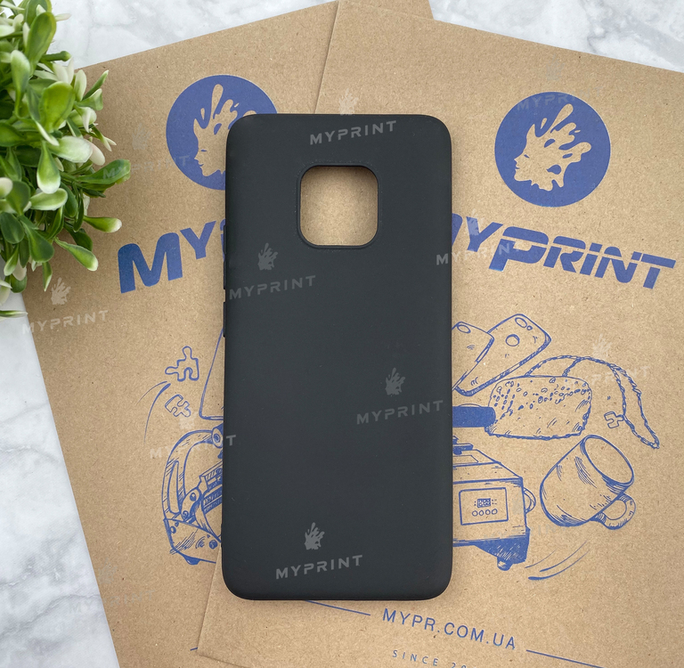 Чохол силіконовий для Huawei Mate 20 Pro чорний (4535) 