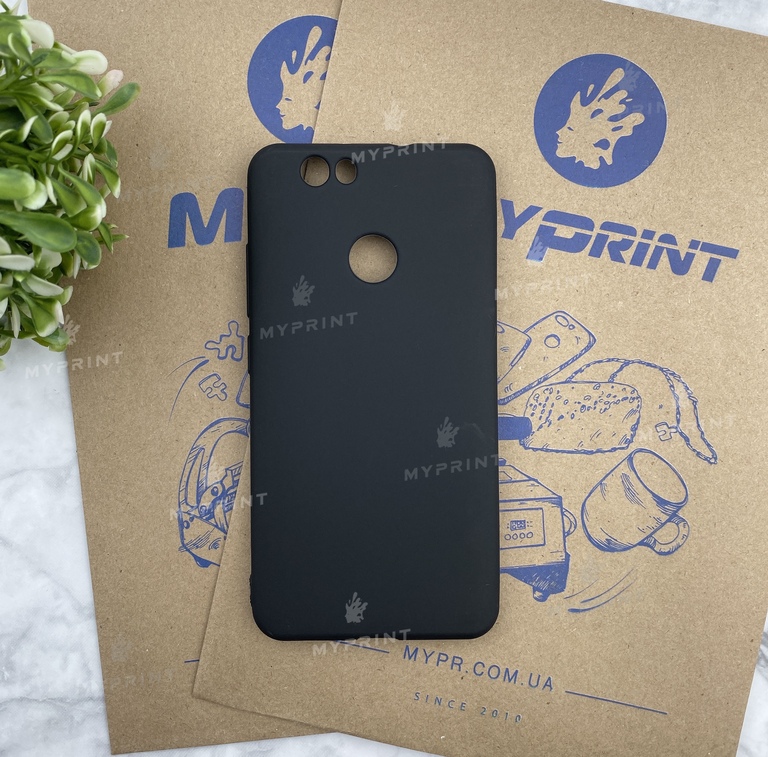 Чохол силіконовий для Huawei Nova чорний (4571)  Чохол силіконовий для Huawei Nova чорний (4571)