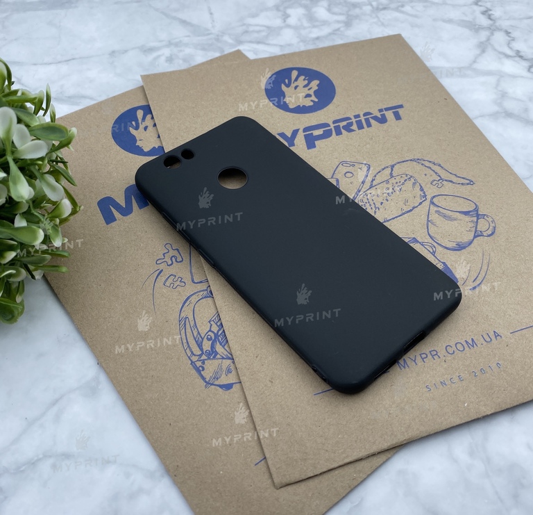 Чохол силіконовий для Huawei Nova чорний (4571)  Чохол силіконовий для Huawei Nova чорний (4571)