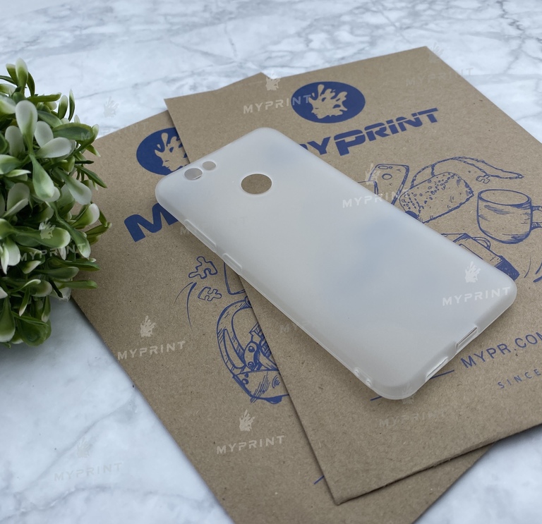 Чохол силіконовий для Huawei Nova білий (4570) 