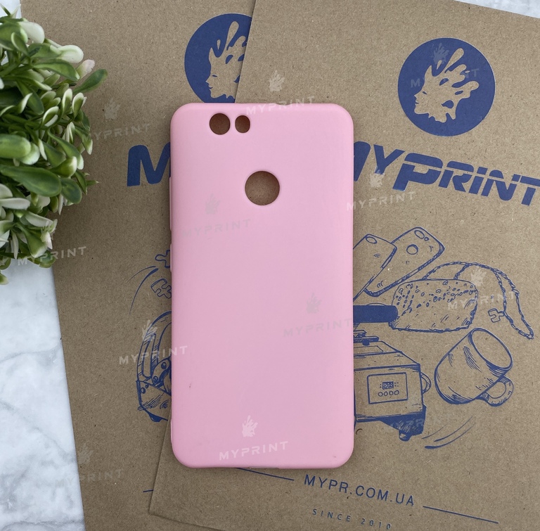 Чохол силіконовий для Huawei Nova рожевий (4572)  Чохол силіконовий для Huawei Nova рожевий (4572)