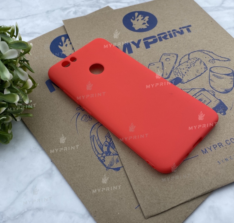 Silicone cover for Huawei Nova red (4573) 