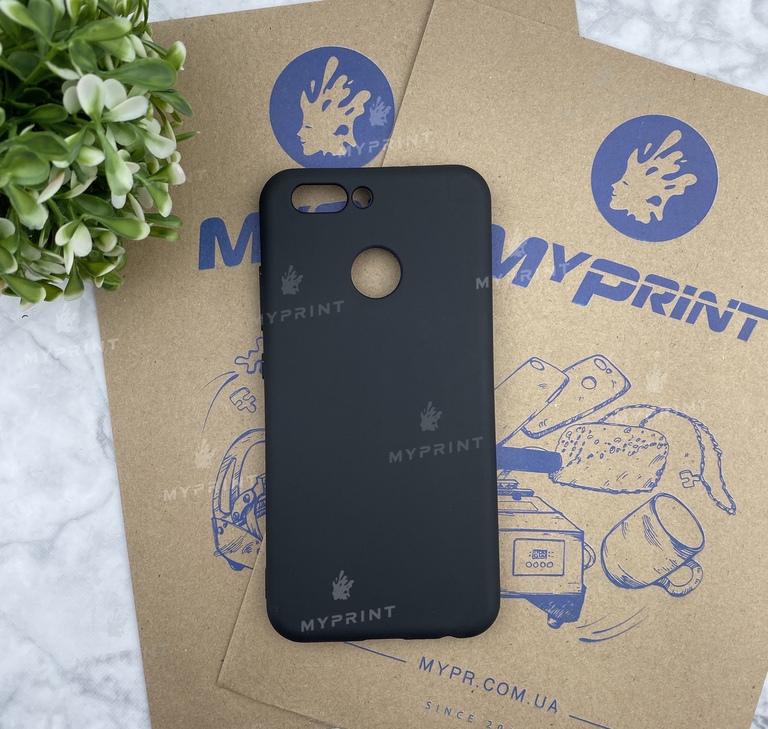 Чохол силіконовий для Huawei Nova 2 чорний (4547)  Чохол силіконовий для Huawei Nova 2 чорний (4547)