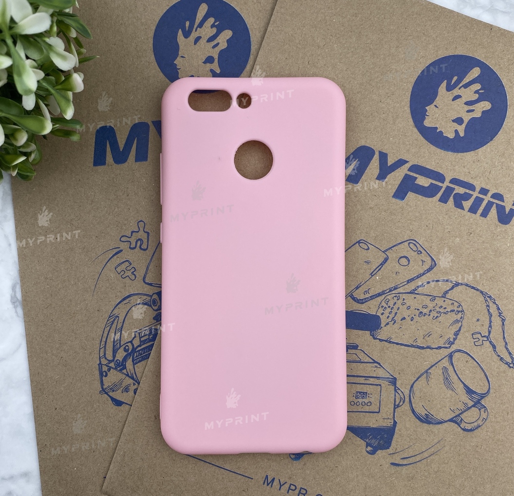 Silicone case for Huawei Nova 2 pink (4548) - фото 1 Silicone case for Huawei Nova 2 pink (4548) - фото 1 - Covers for UV printing